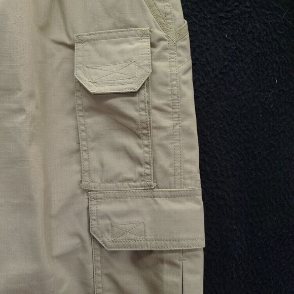 5.11 Tactical Men Pants Beige Size 32 Polyester Blend Pockets Button Zip Closure - Picture 7 of 12